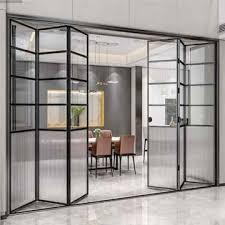 Folding Glass Partition