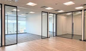 Frameless Glass Partition