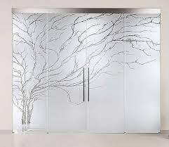 Sandblasted Glass